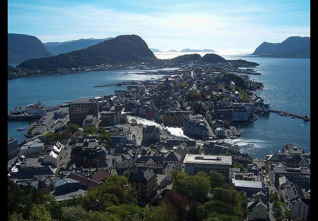 Fiordos noruegos Trondheim Vinjef Valsoy Halsa Molde Alesund