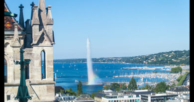 Lugares para ver el chorro de agua de Ginebra